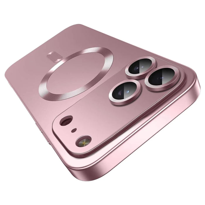 For iPhone 18 Pro Max / 17 Pro Max Case Compatible with MagSafe Ultra Thin TPU Phone Cover with Lens Protection - Pink - 1