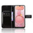 For Oukitel C3 PU Leather Case with Strap Crazy Horse Texture Phone Wallet Cover - Black - 5