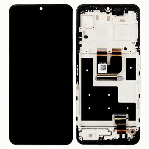 LCD Screen and Digitizer Assembly + Frame For T-Mobile REVVL 8  /  T Phone 3 OEM Grade S (Without Logo) - 1