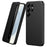 For Samsung Galaxy S22 Ultra 5G Case Smart View Window Leather Phone Cover - Black - 1