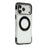 X-LEVEL For iPhone 17 Pro Max Magnetic Case Rotary Kickstand PC + TPU Anti-drop Airbag Phone Cover - Black - 1