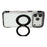 X-LEVEL For iPhone 17 Pro Max Magnetic Case Rotary Kickstand PC + TPU Anti-drop Airbag Phone Cover - Black - 4