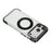 X-LEVEL For iPhone 17 Pro Max Magnetic Case Rotary Kickstand PC + TPU Anti-drop Airbag Phone Cover - Black - 6