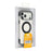 X-LEVEL For iPhone 17 Pro Max Magnetic Case Rotary Kickstand PC + TPU Anti-drop Airbag Phone Cover - Black - 7
