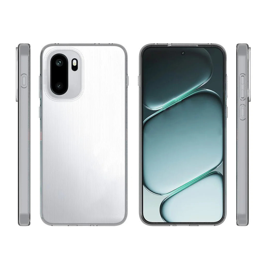 10Pcs / Pack For OnePlus 15R 5G / Ace 6T 5G / Ace 6 5G Case Watermark Free TPU Protective Clear Phone Cover - 7