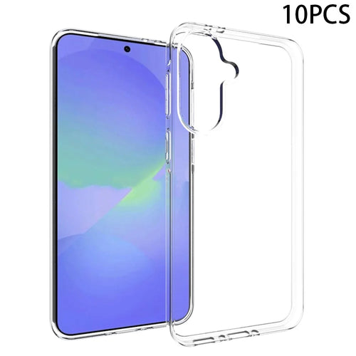 10Pcs / Pack For Samsung Galaxy A37 5G Case Watermark Free TPU Protective Clear Phone Cover - 1