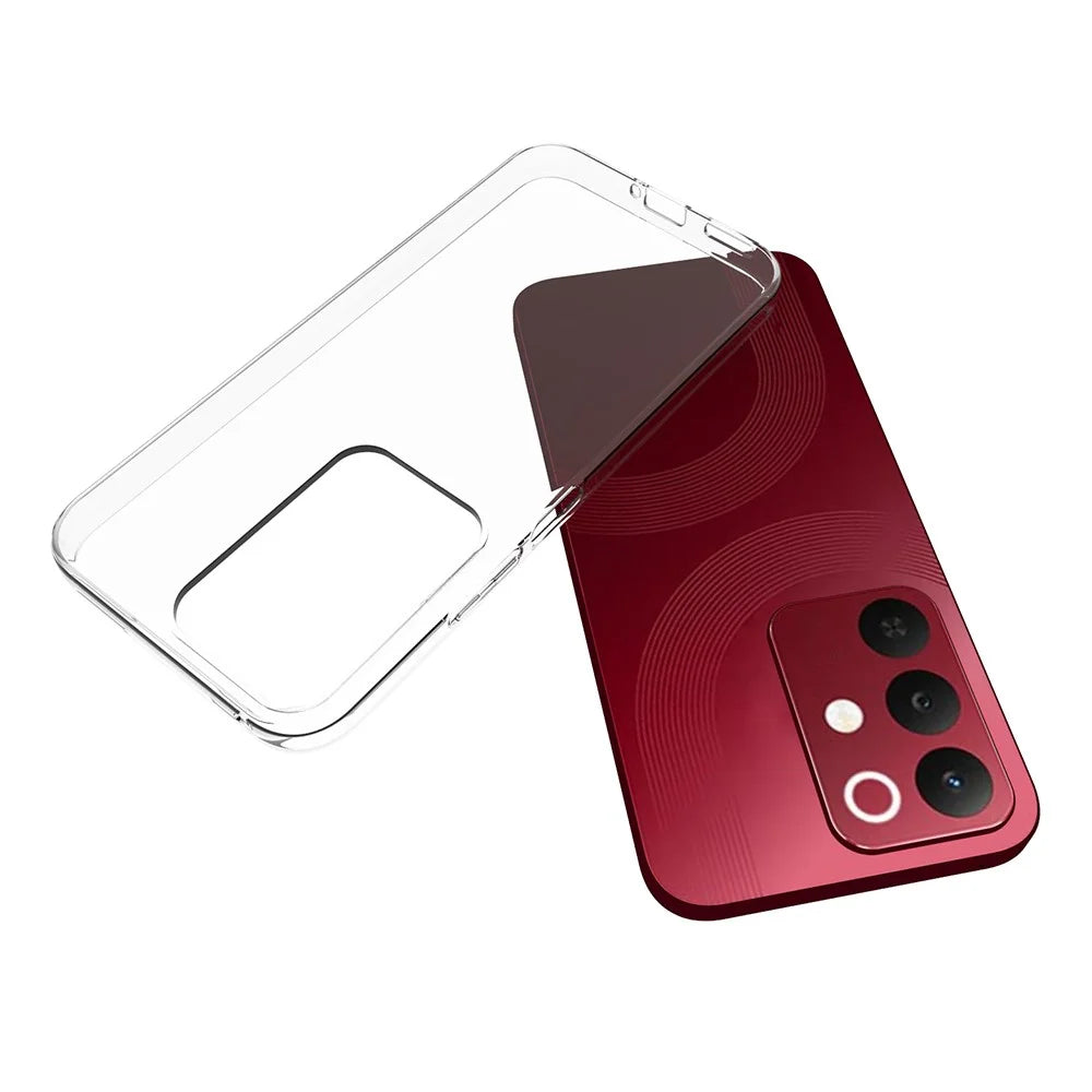 10Pcs   /   Pack Phone Case For Realme 15x (India) 5G  /  C85 5G Watermark Free TPU Protective Clear Phone Cover - 4