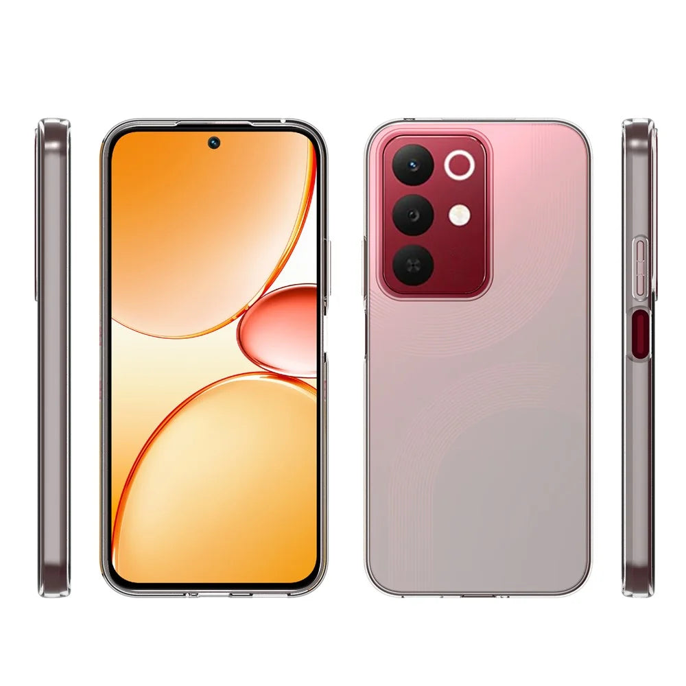 10Pcs   /   Pack Phone Case For Realme 15x (India) 5G  /  C85 5G Watermark Free TPU Protective Clear Phone Cover - 5