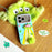 For iPhone 18 Pro Max / 17 Pro Max Case Cute 3D UFO Alien Pendant Design Shockproof Silicone Phone Back Cover - 4