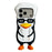 For iPhone 18 Pro Max / 17 Pro Max Case Cute 3D Cartoon Chef Penguin Design Shockproof Silicone Phone Back Cover - 1