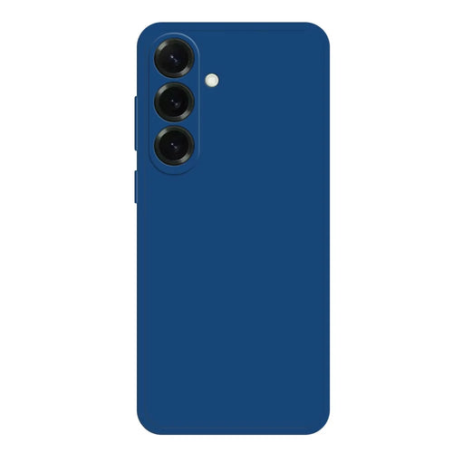 For Samsung Galaxy S25 FE TPU Case Straight Edge Protection Phone Cover - Sapphire - 1