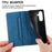 For Samsung Galaxy A57 5G Wallet Case RFID Blocking PU Leather Phone Cover - Blue - 6