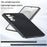 For Samsung Galaxy S26 Case PU Leather Coated PC + TPU Anti-Drop Phone Cover - Orange - 5