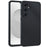 For Samsung Galaxy S26+ Case PU Leather Coated PC + TPU Anti-Drop Phone Cover - Black - 1