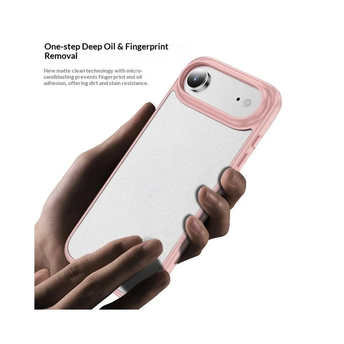 For iPhone Air Case PC + TPU Phone Cover Airbag Protection - Black - 4