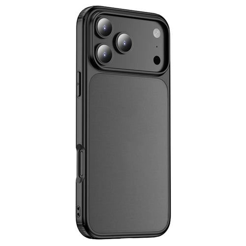 For iPhone 17 Pro Max Case PC + TPU Phone Cover Airbag Protection - Black - 1