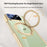 For Google Pixel 10 Pro Fold Magnetic Case Kickstand Electroplated PC Phone Cover Built-In Screen Protector - Black - 7