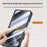 For Google Pixel 10 Pro Fold Magnetic Case Kickstand Skin Touch PC Phone Cover Built-In Screen Protector - Black - 4