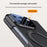 For Google Pixel 10 Pro Fold Magnetic Case Kickstand Skin Touch PC Phone Cover Built-In Screen Protector - Black - 6