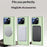 For Google Pixel 10 Pro Fold Magnetic Case Kickstand Skin Touch PC Phone Cover Built-In Screen Protector - Black - 7