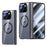 For Google Pixel 10 Pro Fold Magnetic Case Hard PC + Acrylic Phone Cover with HD Screen Protector - Black - 1