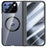 For Google Pixel 10 Pro Fold Magnetic Case Hard PC + Acrylic Phone Cover with HD Screen Protector - Black - 2