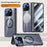 For Google Pixel 10 Pro Fold Magnetic Case Hard PC + Acrylic Phone Cover with HD Screen Protector - Black - 4