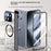 For Google Pixel 10 Pro Fold Magnetic Case Hard PC + Acrylic Phone Cover with HD Screen Protector - Black - 5