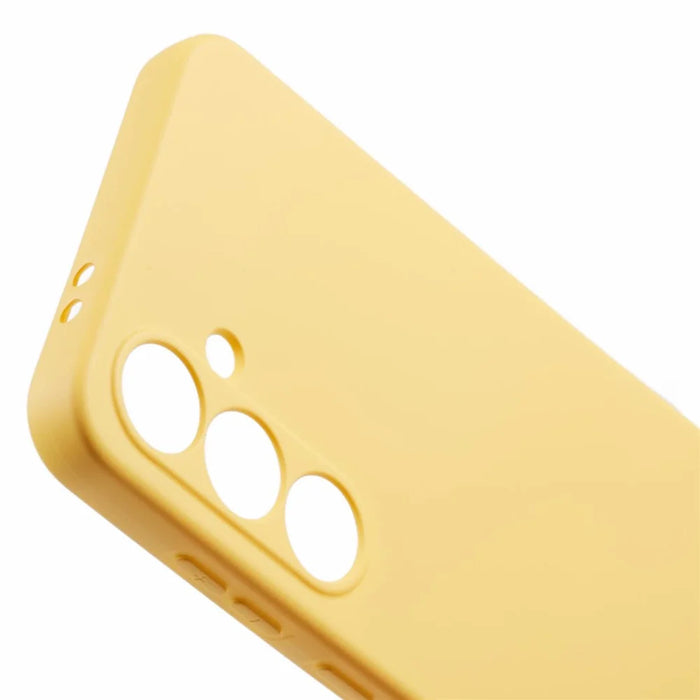 For Samsung Galaxy A57 5G Case Arc Edge 2.0mm TPU Protective Phone Cover - Yellow - 5