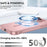 For iPhone 16 Pro Case Compatible with MagSafe Ultra Thin TPU Phone Cover with Lens Protection - Pink - 2