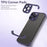 For iPhone 15 Pro Case Frameless Phone Corner Pad TPU Bumper Cover with Camera Lens Protector - Purple - 3