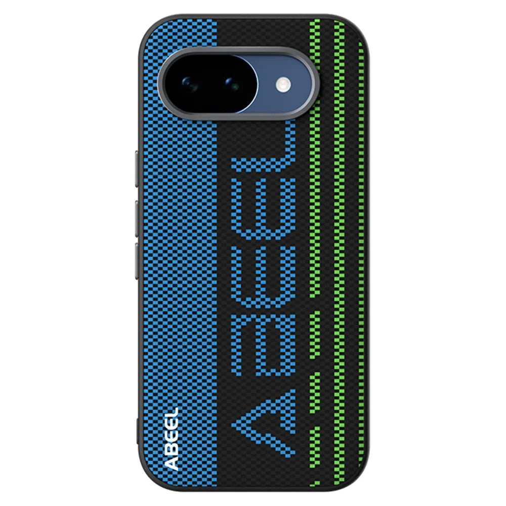 ABEEL For Google Pixel 10a Magnetic Case Micro-Embossing 6D Printed PC TPU Aluminum Alloy Leather Phone Cover - Outstanding No. 1 - 2