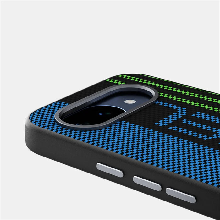ABEEL For Google Pixel 10a Magnetic Case Micro-Embossing 6D Printed PC TPU Aluminum Alloy Leather Phone Cover - Outstanding No. 1 - 6