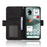 For Nothing Phone (3a) Lite 5G Leather Case Phone Wallet Cover with Multiple Card Slots - Black - 5