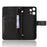 For Nothing Phone (3a) Lite 5G Leather Wallet Case with Strap Diamond Texture Phone Cover - Black - 5