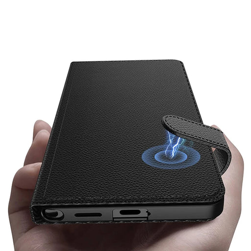 GKK For Samsung Galaxy S26 Ultra Case with Card Holder Kickstand Leather Flip Phone Cover - Black - 2