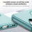 For iPhone 17 Case Compatible with MagSafe PC + TPU Anti-Slip Side Edge Phone Cover - Baby Blue - 6