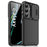 For Samsung Galaxy S26+ Case PC + TPU Phone Cover with Slide Camera Guard - Black - 1