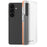 LEREACH TOC Series for Samsung Galaxy S26 Case Flowing Grid PC Phone Cover - Orange - 1