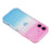 For iPhone 17 Case Sparkle Rhinestone Decor TPU Phone Cover with Glitter Gradient Card - Purple  /  Blue - 5