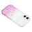 For iPhone 16 Case Glitter Epoxy Design TPU Phone Cover with Sparkly Rhinestone Decor Wave Frame - Gradient Purple - 5