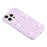For iPhone 16 Pro Case Suction Cup Silicone Phone Cover with Fabric Lining - Light Purple - 4