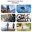 SHELLBOX GTM Series For iPhone 17 Magnetic Case IP68 Waterproof TPU PC Metal Frame Diving Phone Cover - 6
