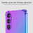 For Samsung Galaxy S25+ Case Gradient Color TPU Phone Case Anti-Drop Phone Cover - Purple  /  Blue - 5