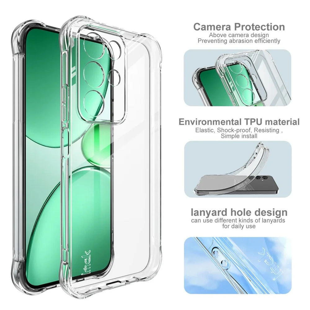IMAK For Realme C85 4G / 15x (India) 5G Case TPU Phone Cover Airbag Shockproof Protection - 5