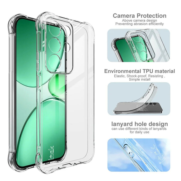 IMAK For Realme C85 Pro 4G Case TPU Phone Cover Airbag Shockproof Protection - 5