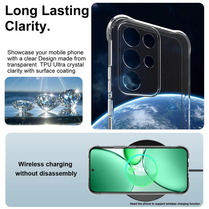 IMAK For Realme C85 Pro 4G Case TPU Phone Cover Airbag Shockproof Protection - 6