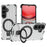 For Samsung Galaxy S26 Magnetic Case with Kickstand PC + TPU Phone Cover - Transparent - 1