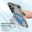 For Samsung Galaxy S26+ Magnetic Case with Kickstand PC + TPU Phone Cover - Transparent - 4