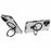 For iPhone 17 Magnetic Case with Kickstand PC + TPU Phone Cover Compatible with MagSafe - Transparent - 2